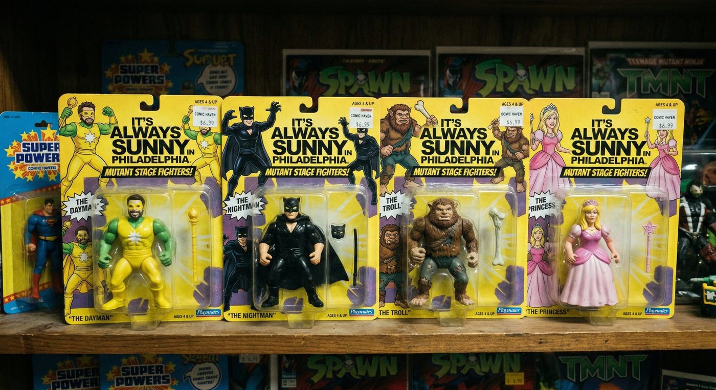 It's Always Sunny in Philadelphia Mutant Stage Fighters Nightman Cometh