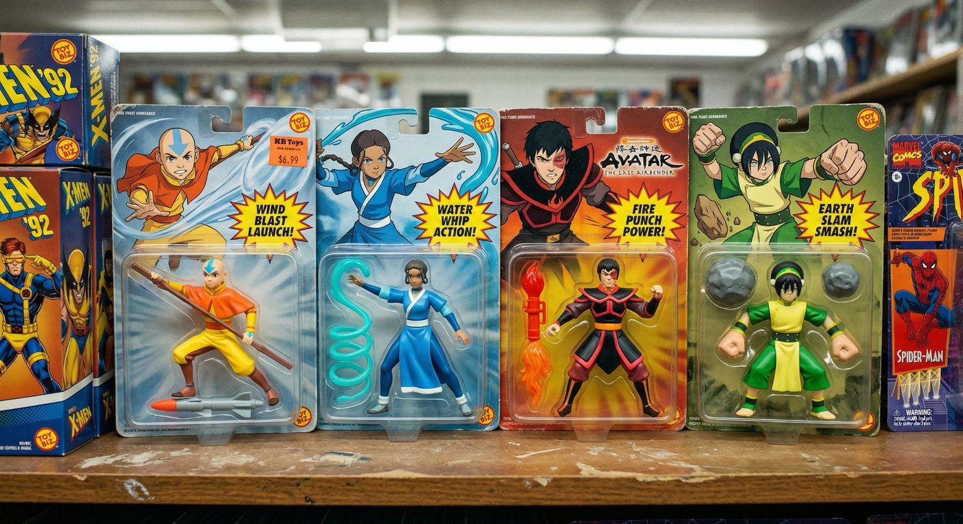 Avatar The Last Airbender ToyBiz Marvel style