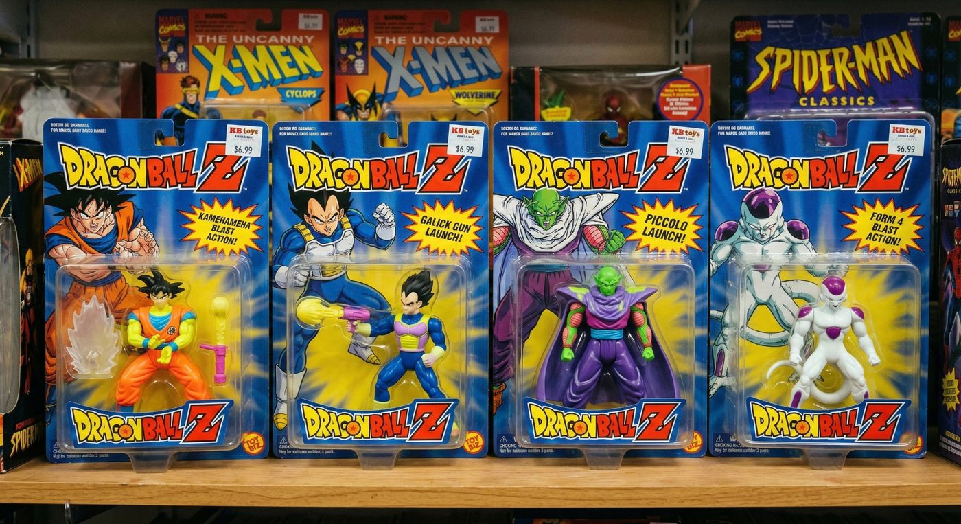 Dragon Ball Z ToyBiz Blast Action Series