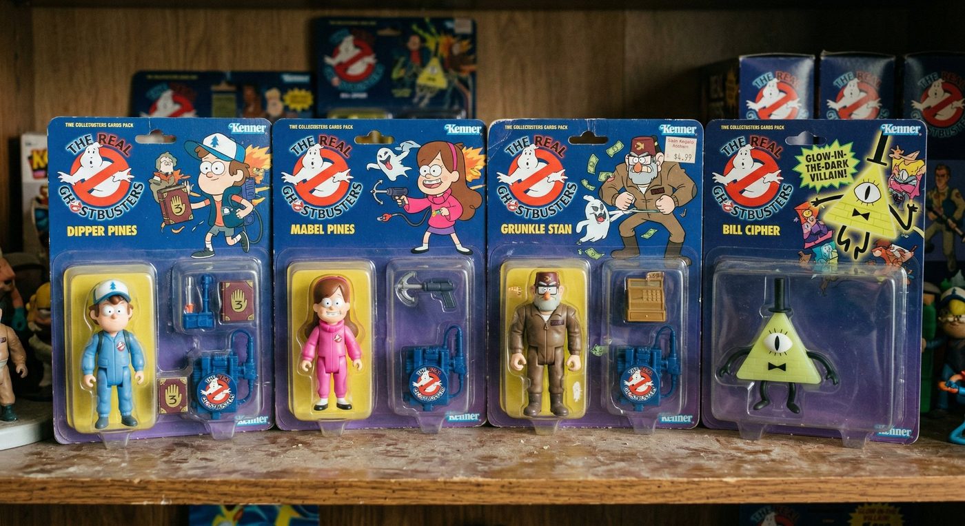 Gravity Falls Real Ghostbusters Kenner style